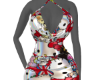 Kitty Shimmy Foil Dress