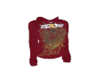maroon sp5der hoodie