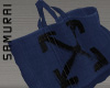 #S Tote Oversize #Blue