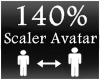 [M] Scaler Avatar 140%