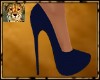 PdT Blue Velvet Heels