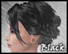 BLACK braid wedding hair