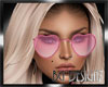 [BGD]Pink Heart Glasses