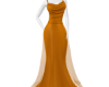 Ochre Orange Gown
