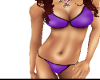 purple bikini