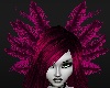 VIC Pink Feath Headdress