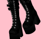 Goth bimbo boots ♥
