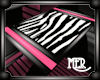 *M* Zebra Pink Black Rug