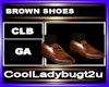 BROWN SHOES