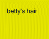 betty's sexy blond hair