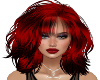 Flavia Burnt Red + Bangs