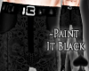 Cat~ Paint Black .Pants