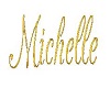 Michelle Wall Art - gold