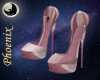 P*Ama3PinkSilkJewelHeel