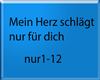Mein Herz schlägt nur