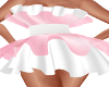 Med-Lois White/Pink Dres