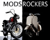 Mods and rockers room