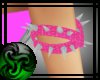 Pink spike arm band L