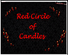 Red Circle of Candles