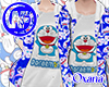 F Doraemon Hoodie Couple