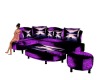 Purple Sunset Couch