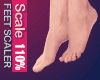 Feet Scaler 110% M/F