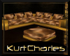 [KC]GLD/CHOCSWL COUCH