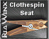 Wx:Clothespin Seat