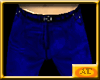 Blue Velvet tight pants