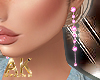 Pink Pearls Earrings