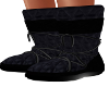 Black Snow Boots