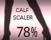 Calf Width 78%