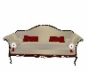 MDF GOLD & RED SOFA