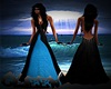 Black/Blue Dress