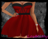 ~LK~ Blk&Red Mini Dress