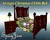 Antq Xmas Childs Bed