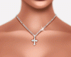 🅟 cross necklace