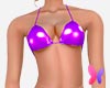Violet bikini top