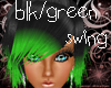 *J black/ green SWING
