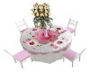Pink-White Wedding Table