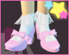[L] Pink MJ w/socks