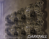 Dark 3D Draw Roses Frame