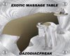 Exotic Massage Table