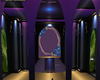 Purple and blue wedding