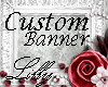 Custom WeddingBanner J&B