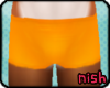[Nish] Orange Shorts