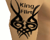 king flirt tattoo