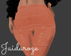 Corduroy Flares - Peach