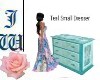 JW Teal Small Dresser