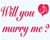 Proposal/Marry me anim.